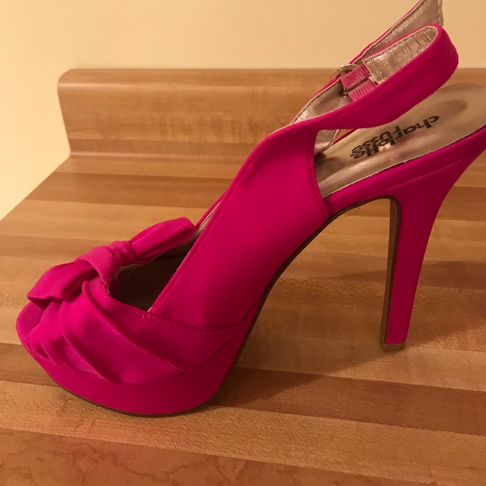 Fuchsia heels - Picture 5 of 7